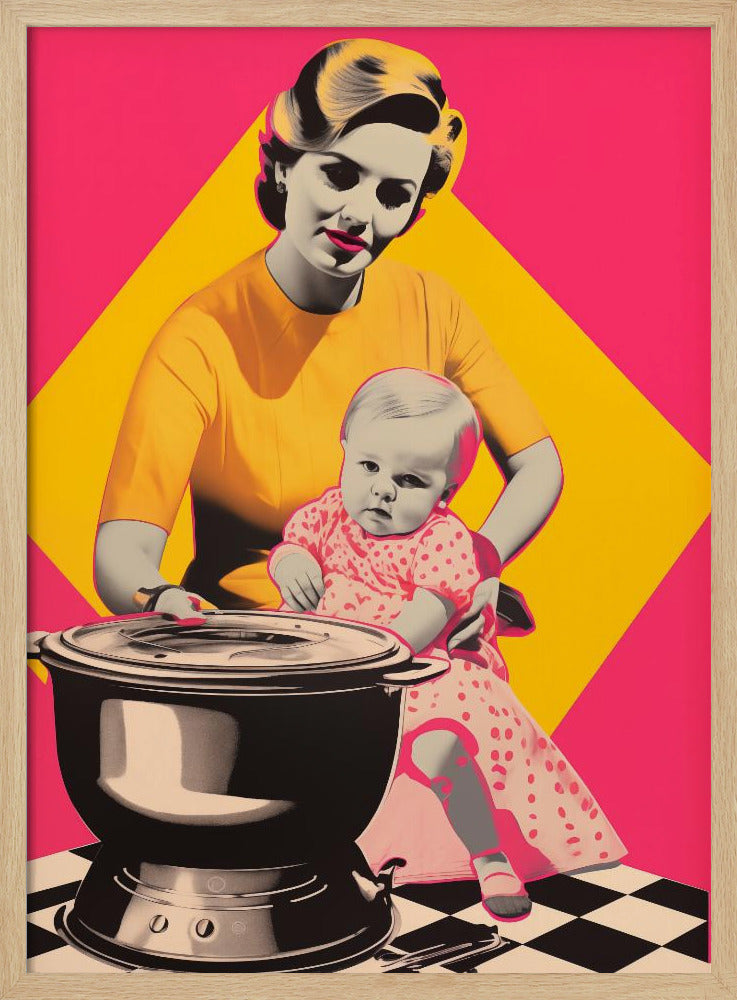 Surrealistische moeder | Poster