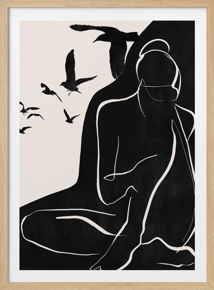 Vliegende vogels | Poster
