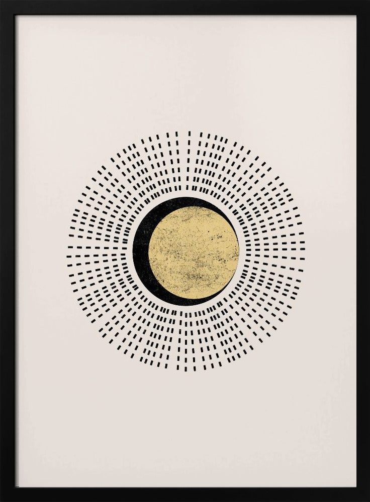 Minimalistische Zon | Poster