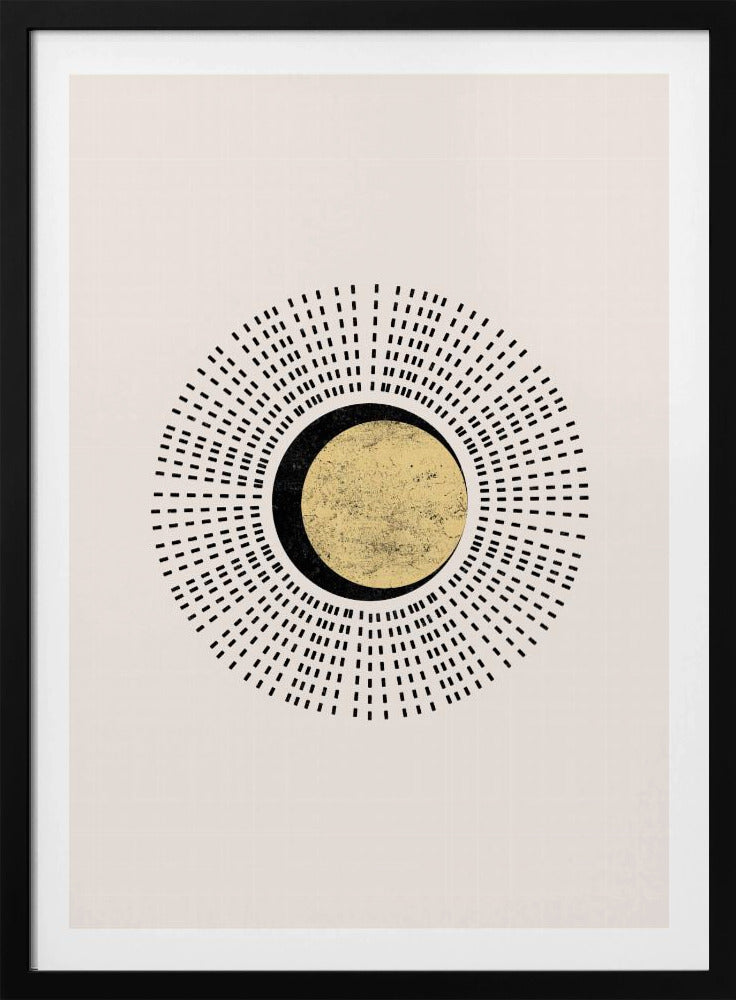 Minimalistische Zon | Poster