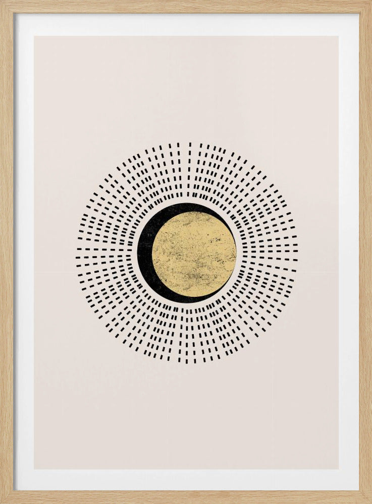 Minimalistische Zon | Poster