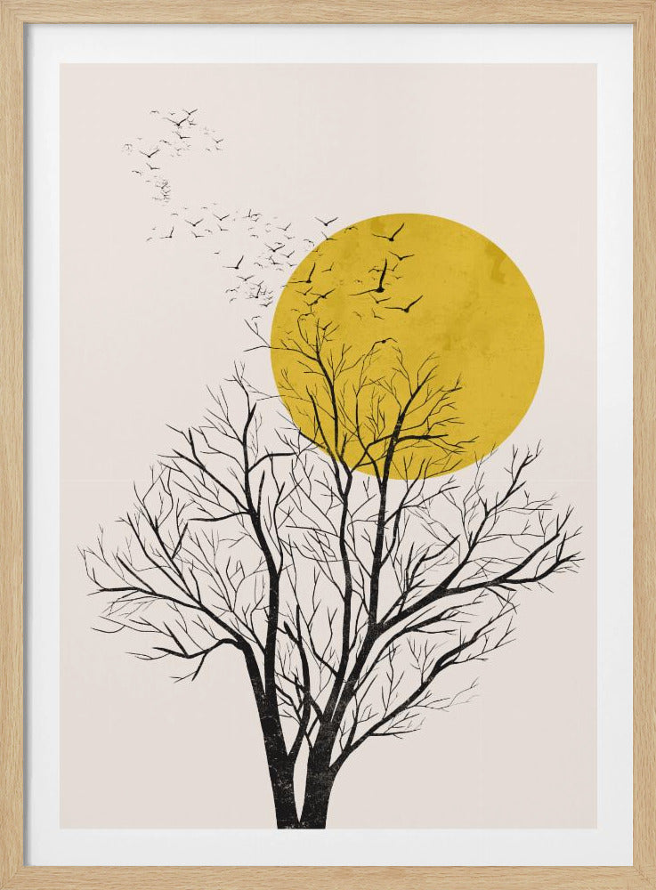 Boven de bomen | Poster