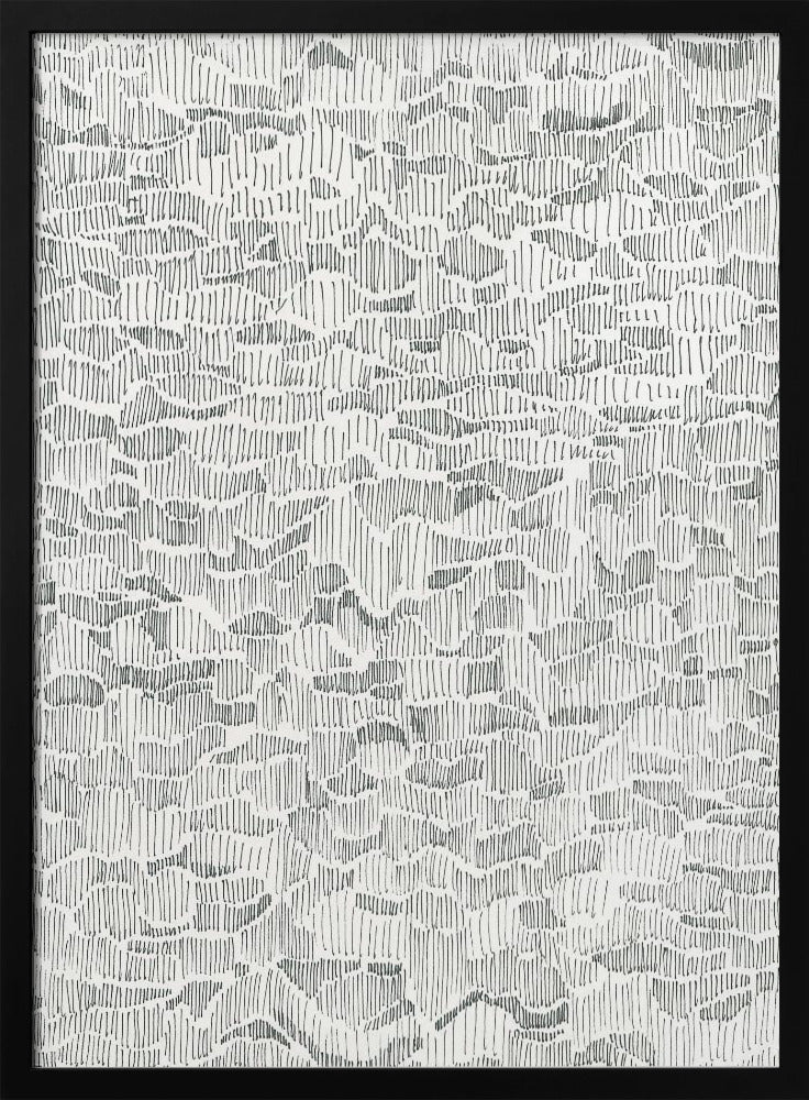 Reflecties op water Doodle | Poster