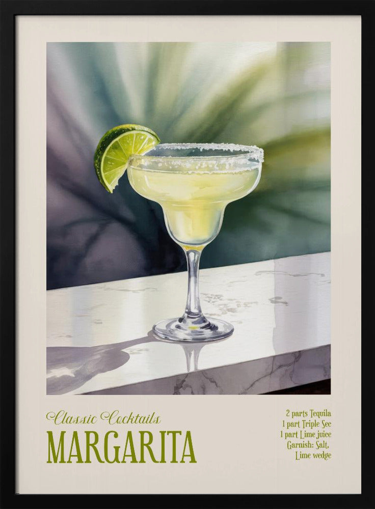 Klassieke cocktails - Margarita | Poster