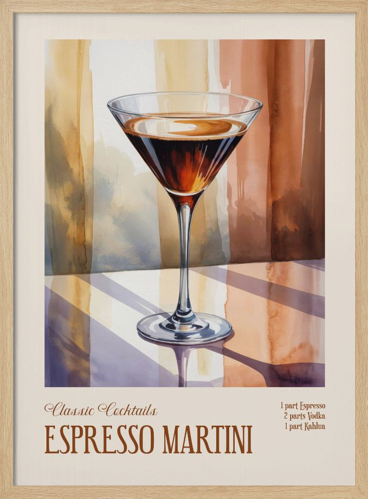 Klassieke cocktails - Espresso Martini | Poster