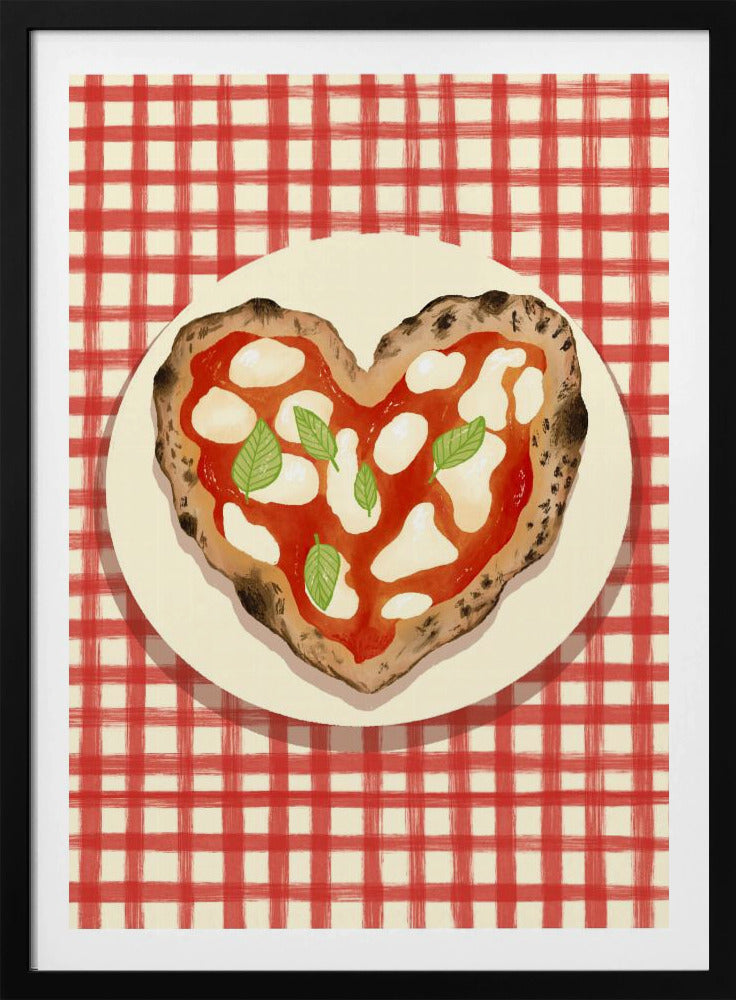 Pizza Hart gecontroleerd | Poster