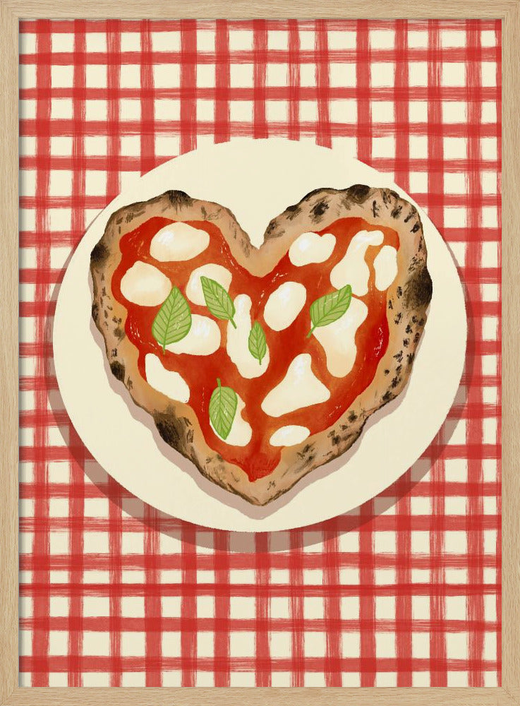 Pizza Hart gecontroleerd | Poster
