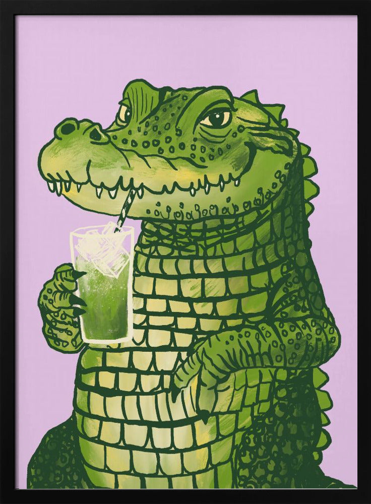 Matcha krokodil | Poster