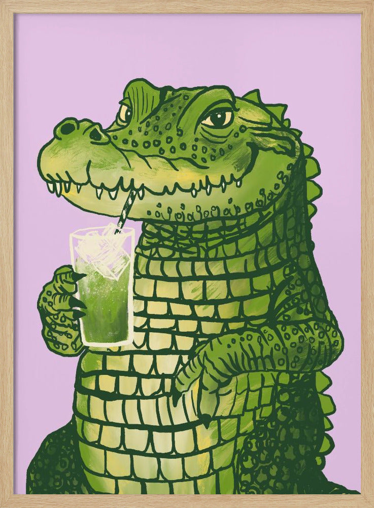 Matcha krokodil | Poster