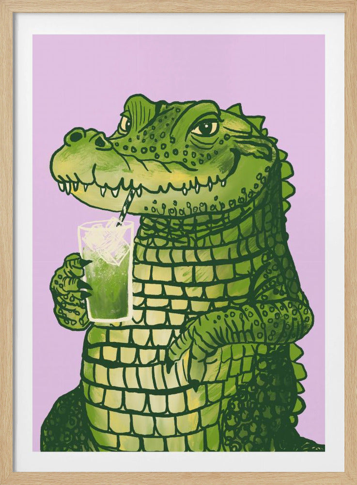 Matcha krokodil | Poster