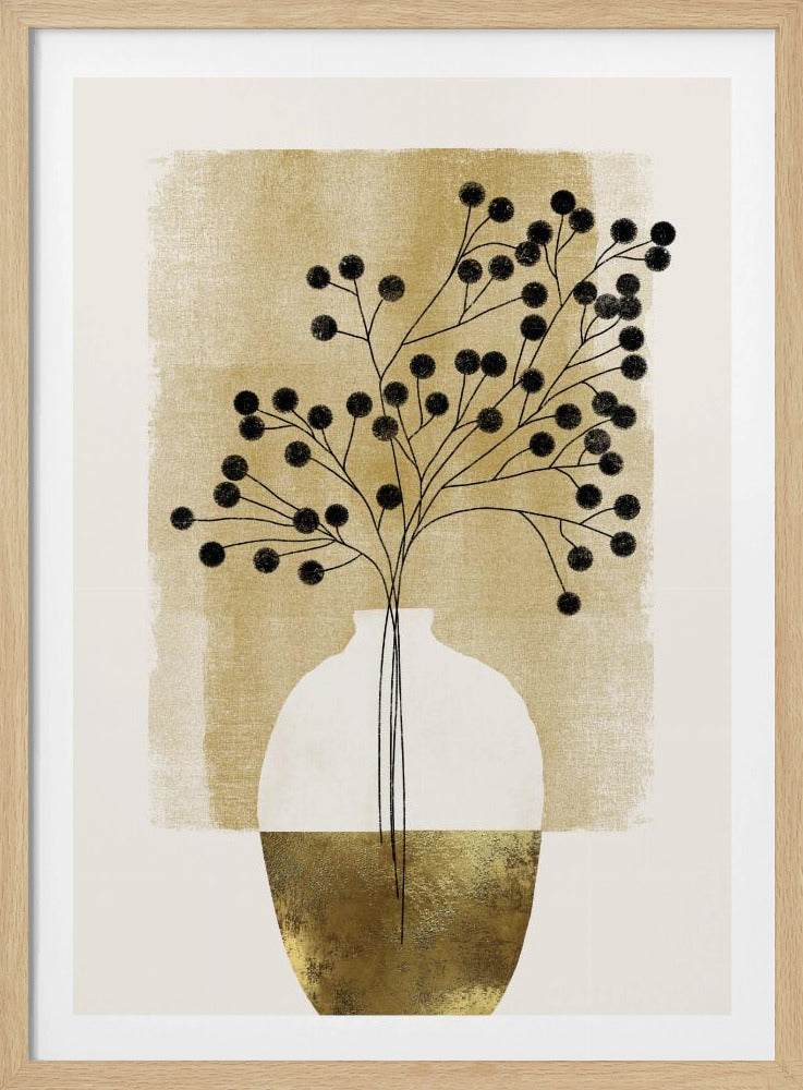 Abstracte vaas | Poster