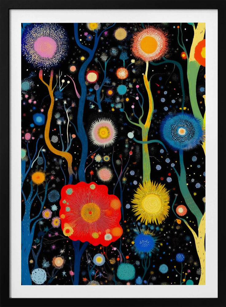 Levendige Hemelse Tuin | Poster