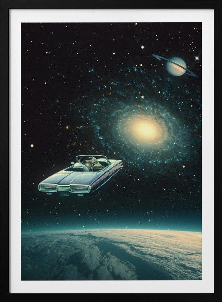 Rijden door de kosmos | Poster