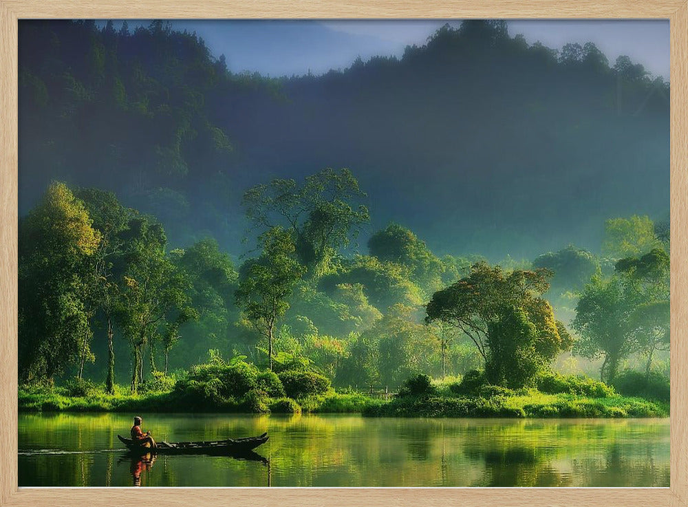 Schilderij van de natuur | Poster