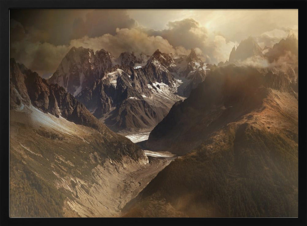 Mont Blanc Massief | Poster