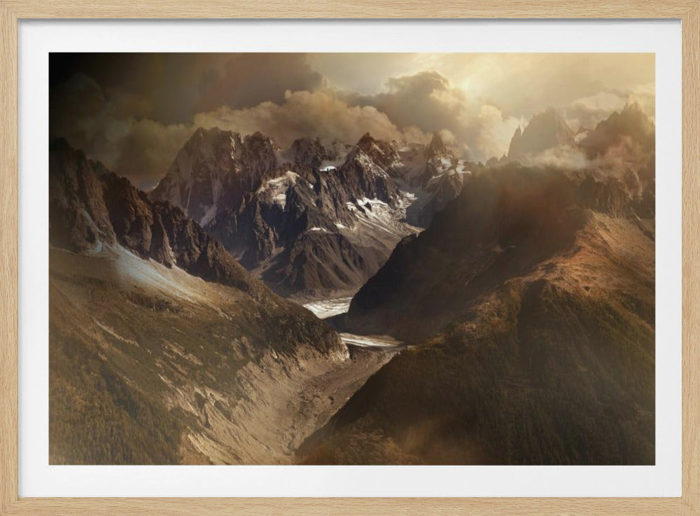 Mont Blanc Massief | Poster