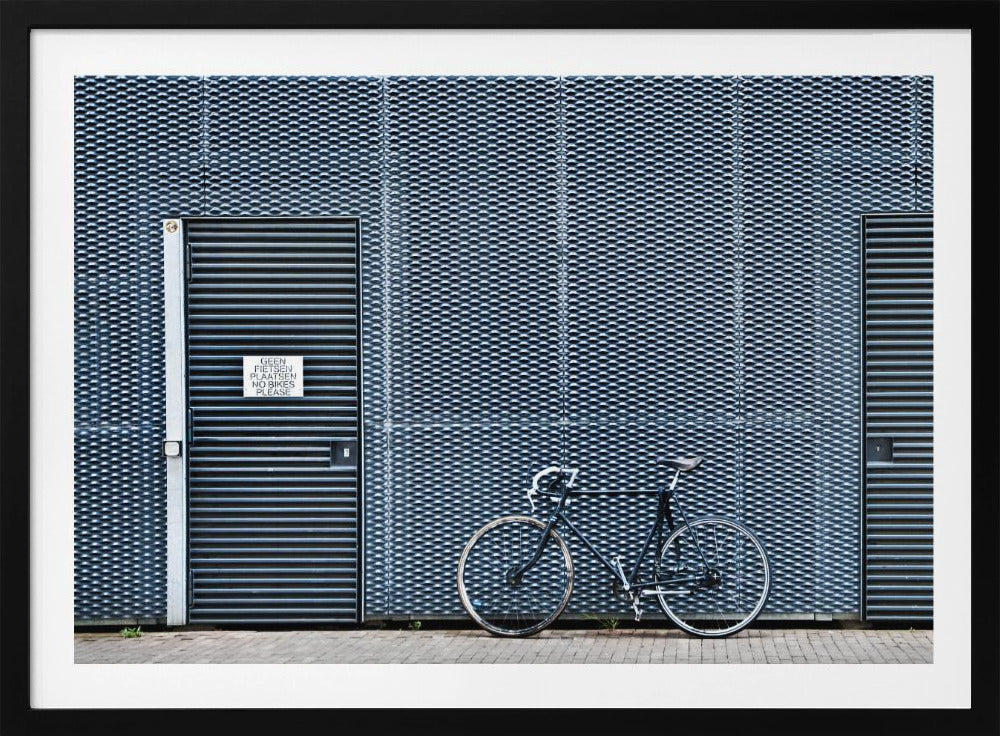 Geen fietsen toegestaan | Poster