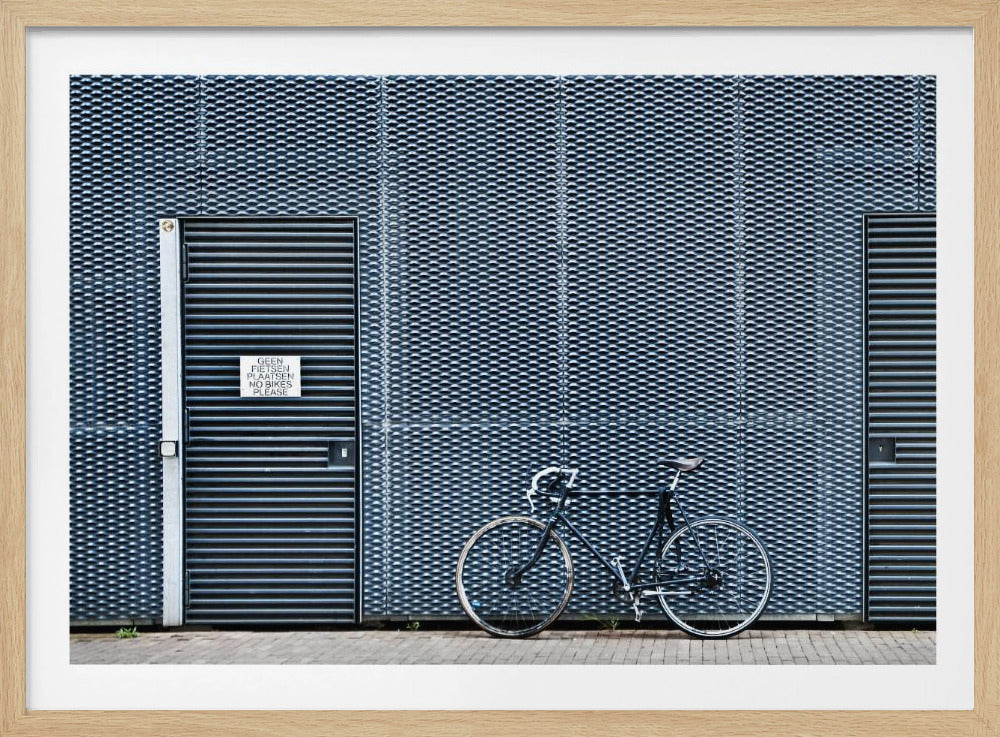 Geen fietsen toegestaan | Poster