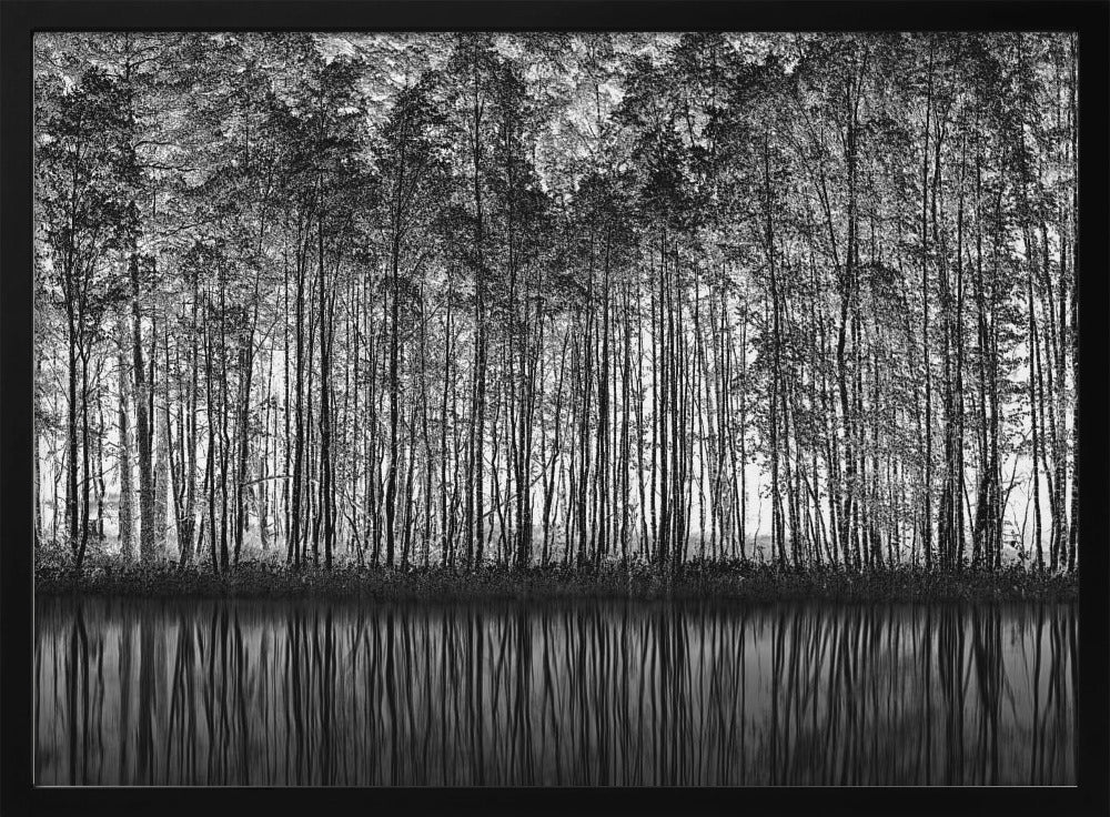Pointillisme Natuur | Poster