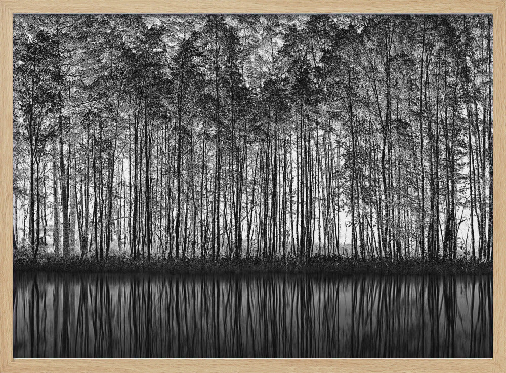 Pointillisme Natuur | Poster