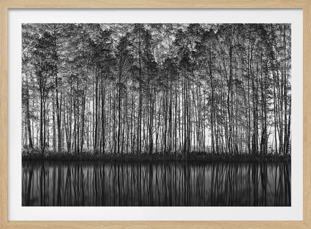 Pointillisme Natuur | Poster