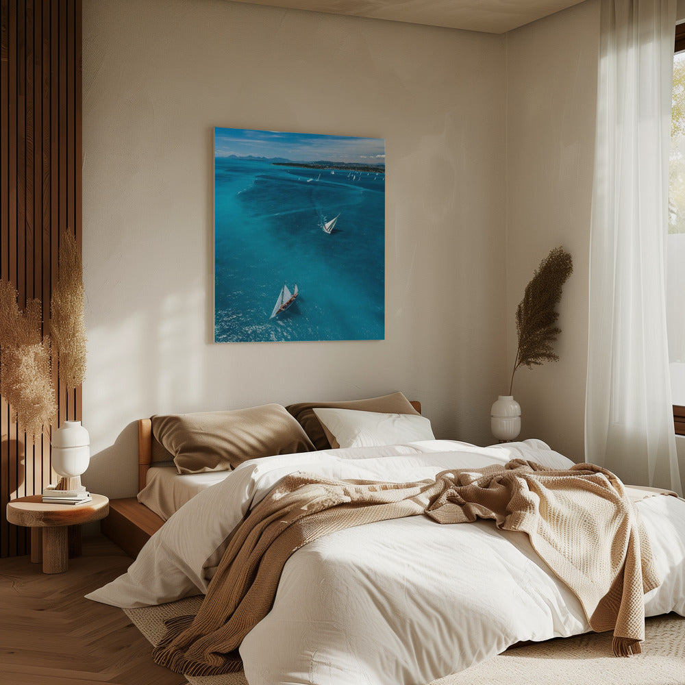 Boven de race | Canvas