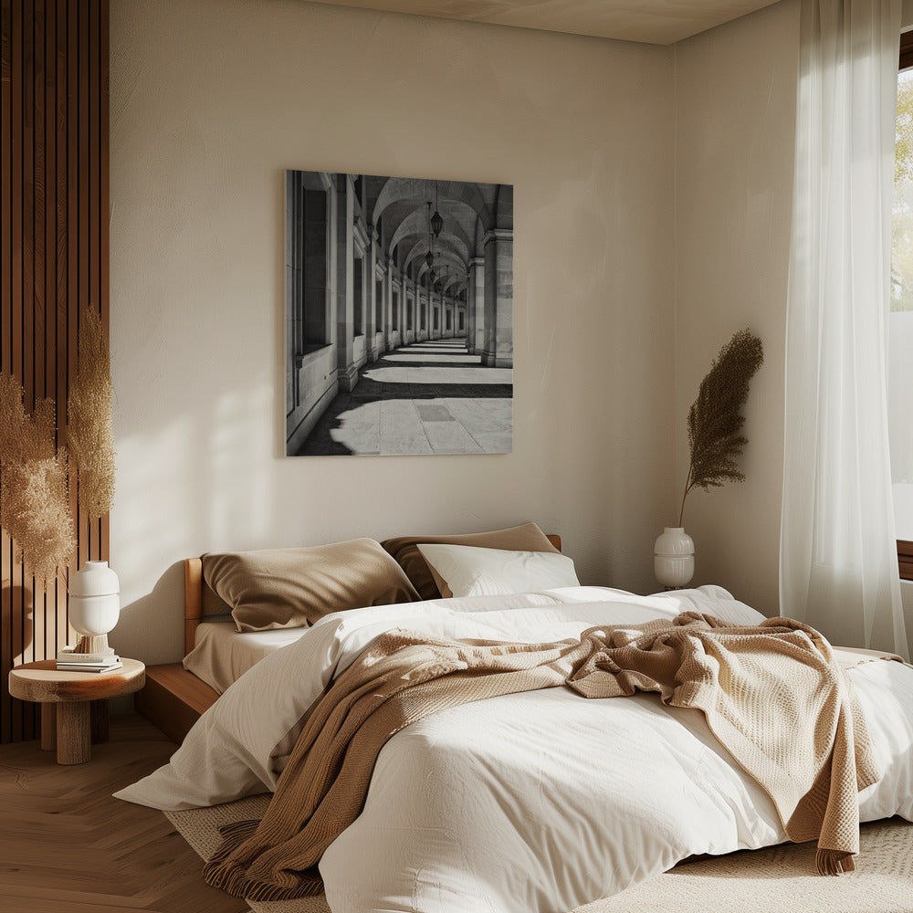 Gebogen gang | Canvas