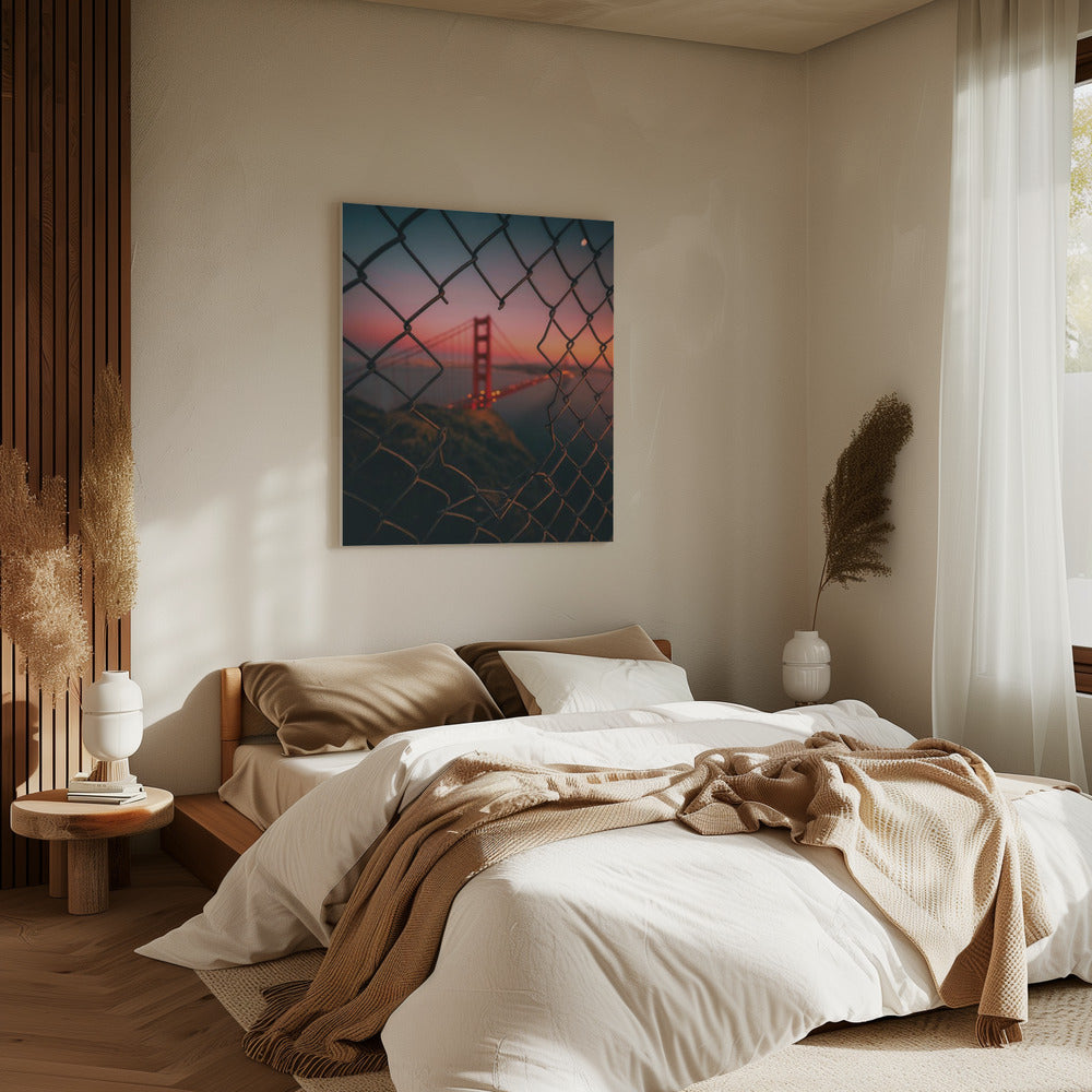 Golden Gate Gekooid | Canvas