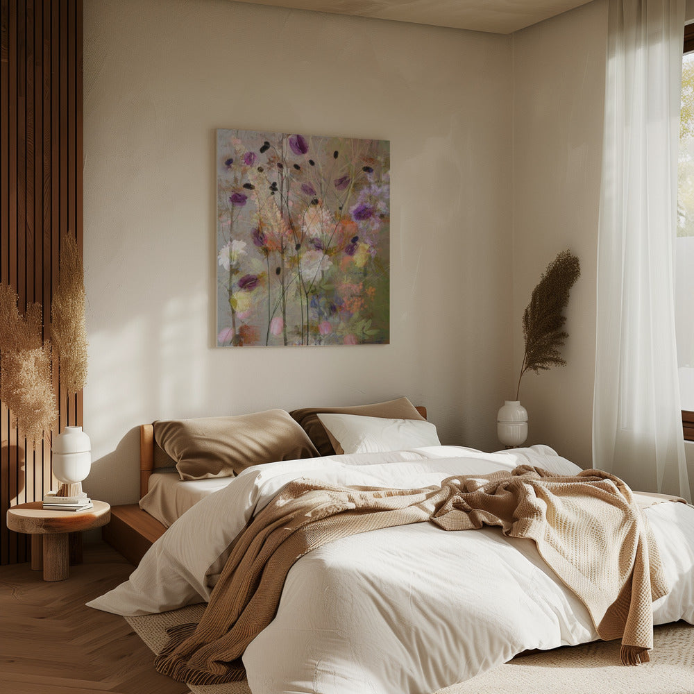 Painterly flowers | Canvas