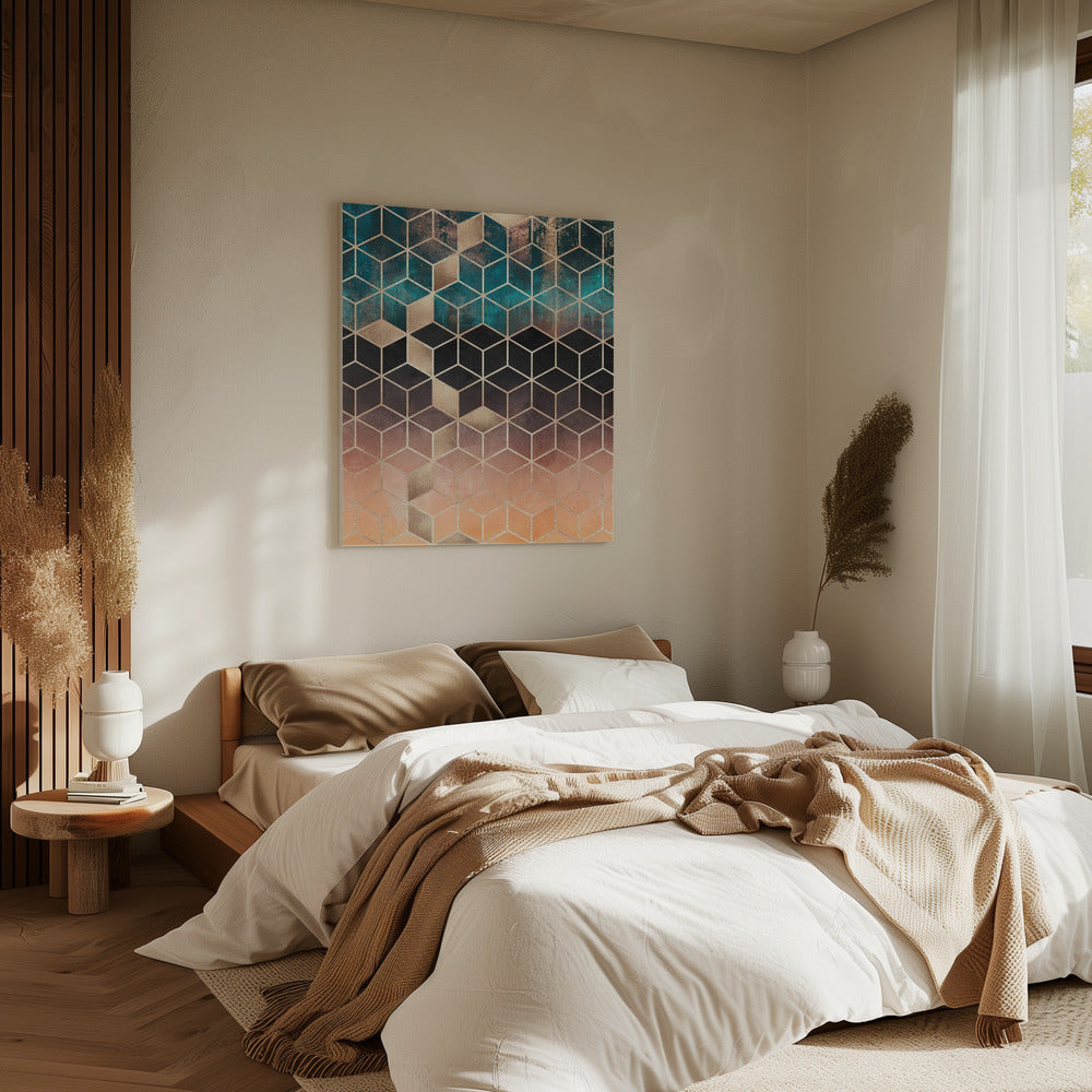 Ombre Dream Cubes | Canvas
