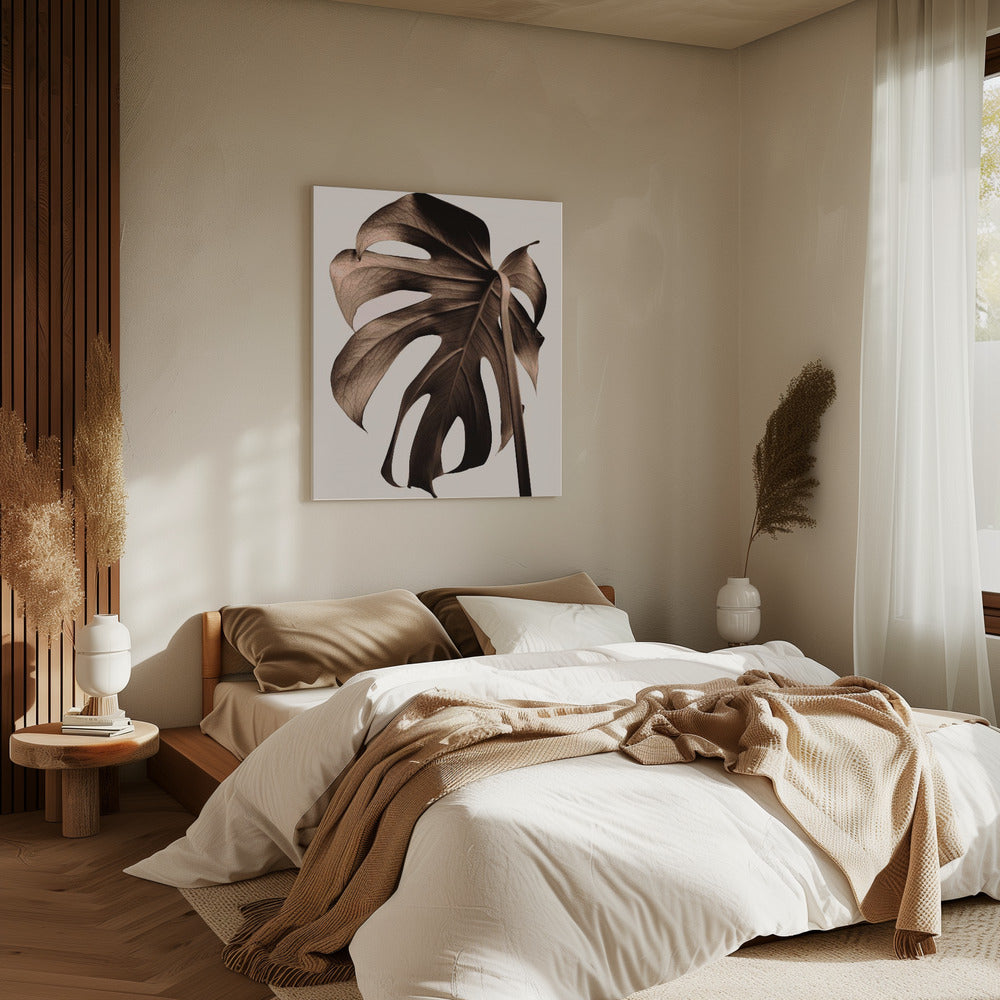 Monstera Goud | Canvas