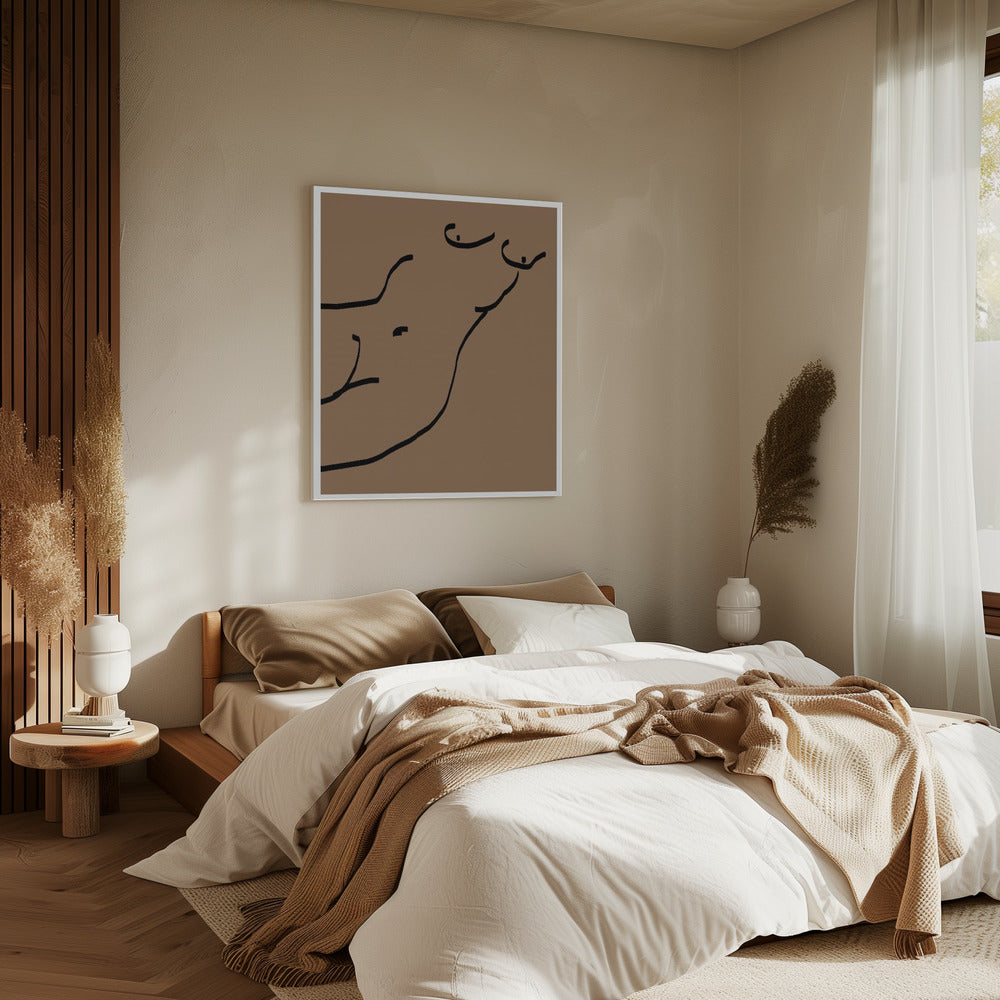 Gebogen lijnen | Canvas