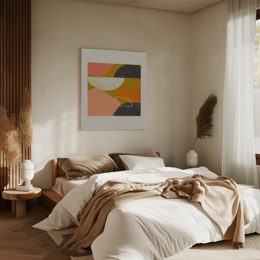 Abstracte harmonie | Canvas