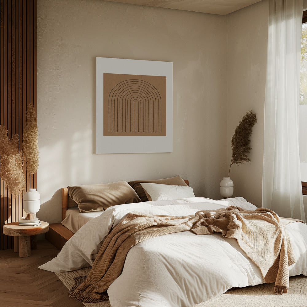Concentrische harmonie | Canvas