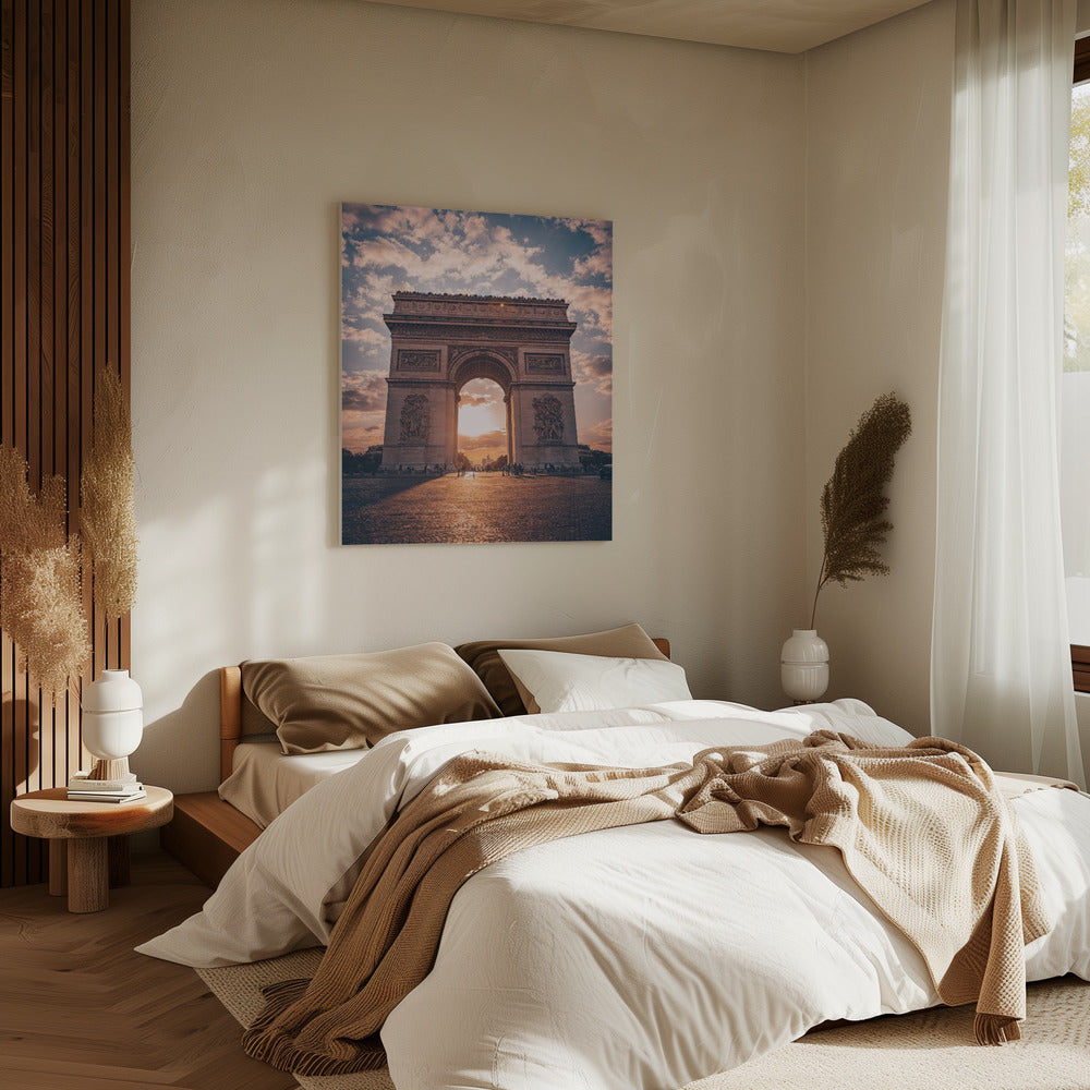 Gouden Boog van Parijs | Canvas