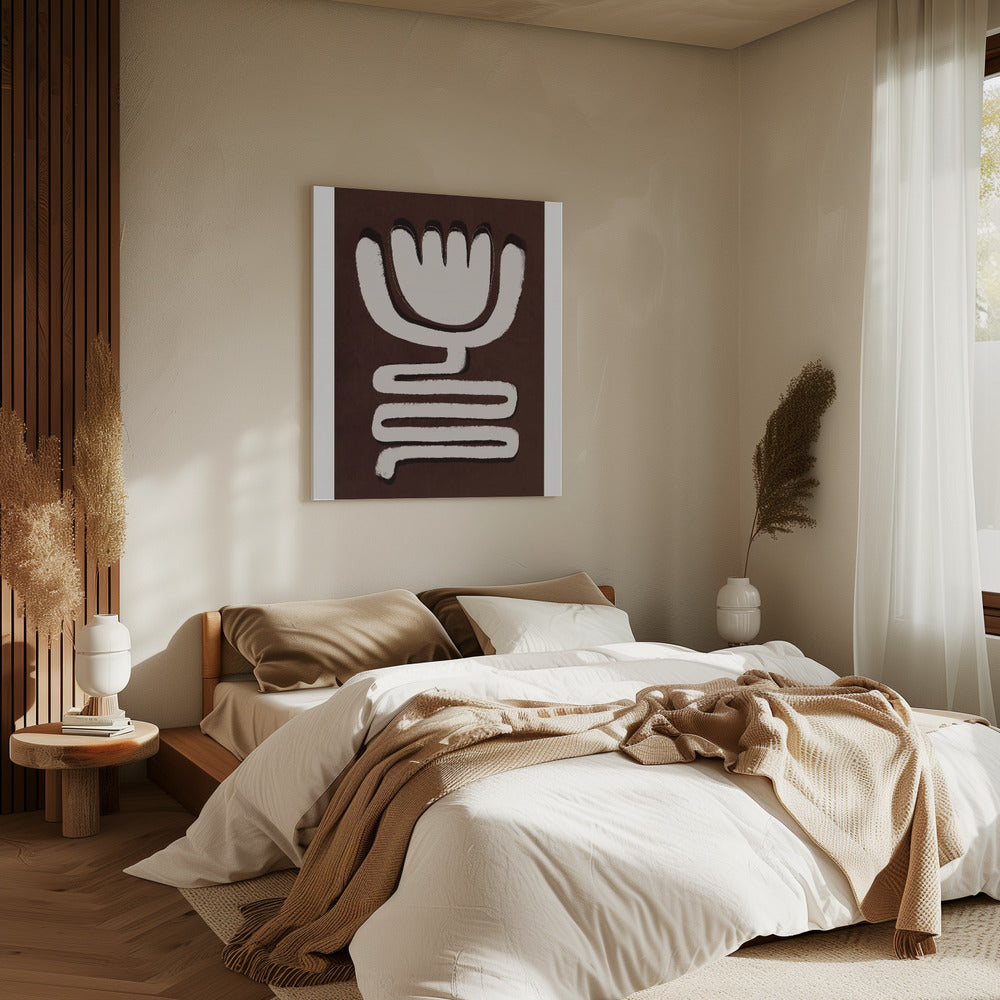Grillige bloei | Canvas
