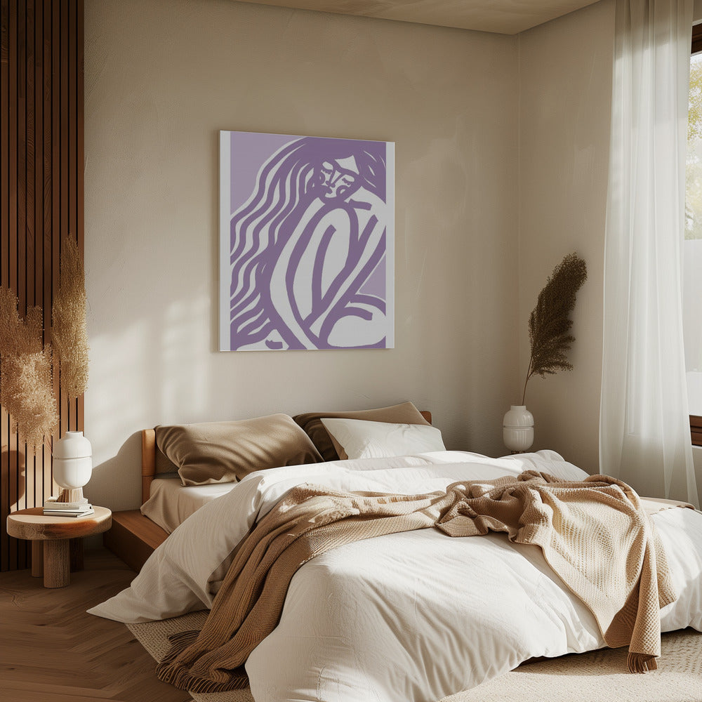 Sereen silhouet | Canvas
