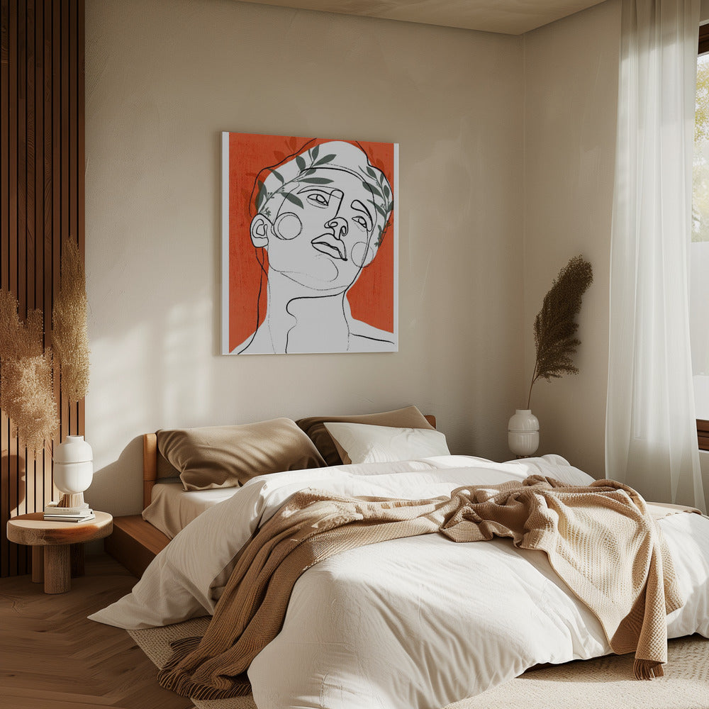 Weelderige Contemplatie | Canvas