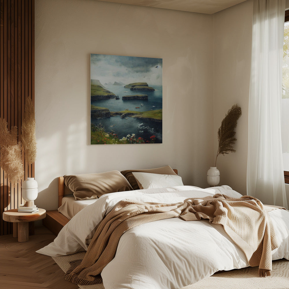 Eilanden van Sereniteit | Canvas