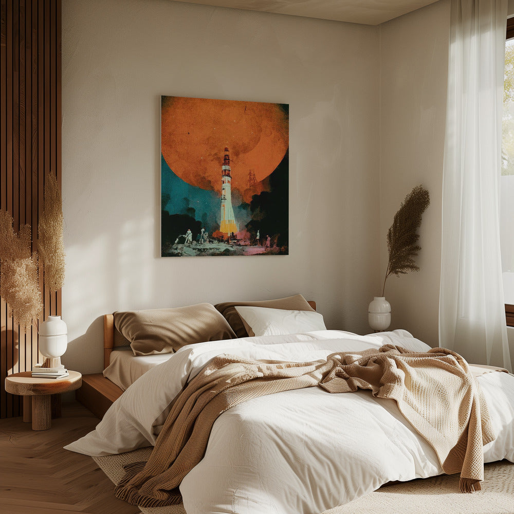 Maanlancering | Canvas