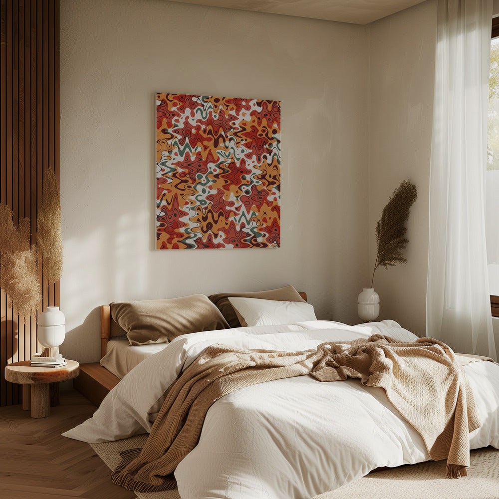 Levendige Chaos | Canvas