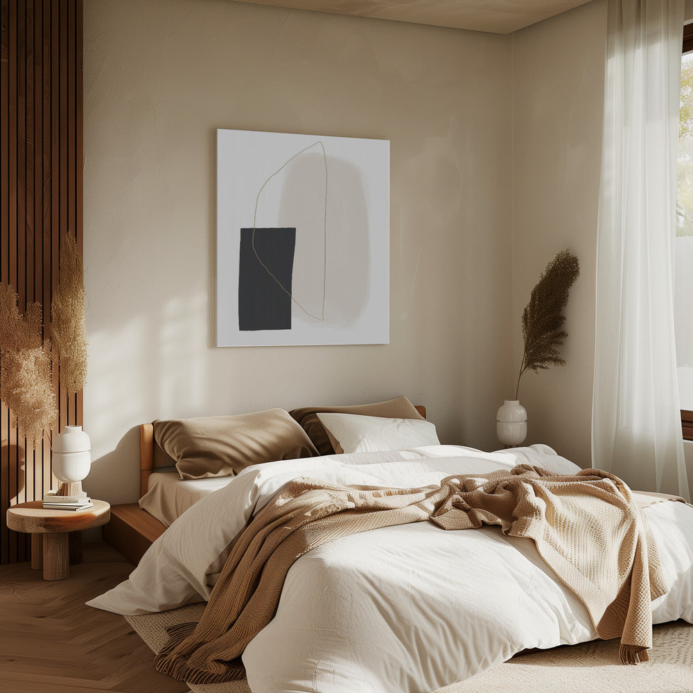 Harmonie in minimalisme | Canvas