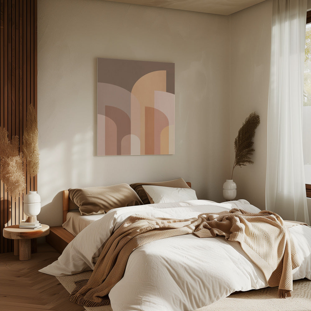 Retro Geometrisch II | Canvas