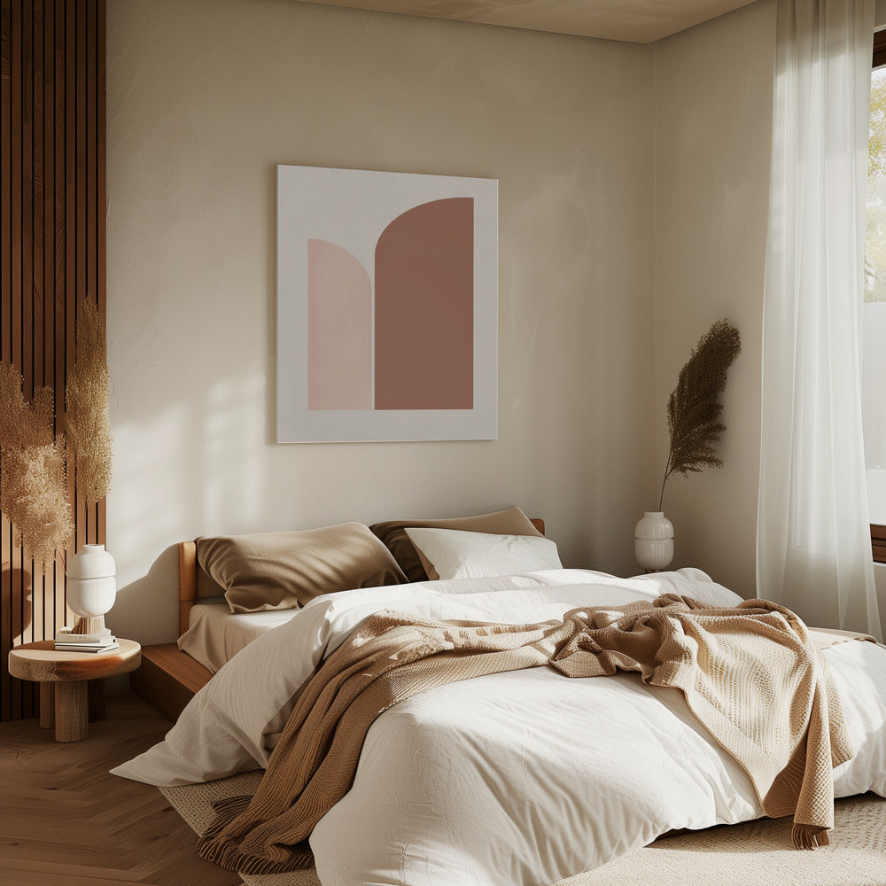 Retro Geometrisch | Canvas