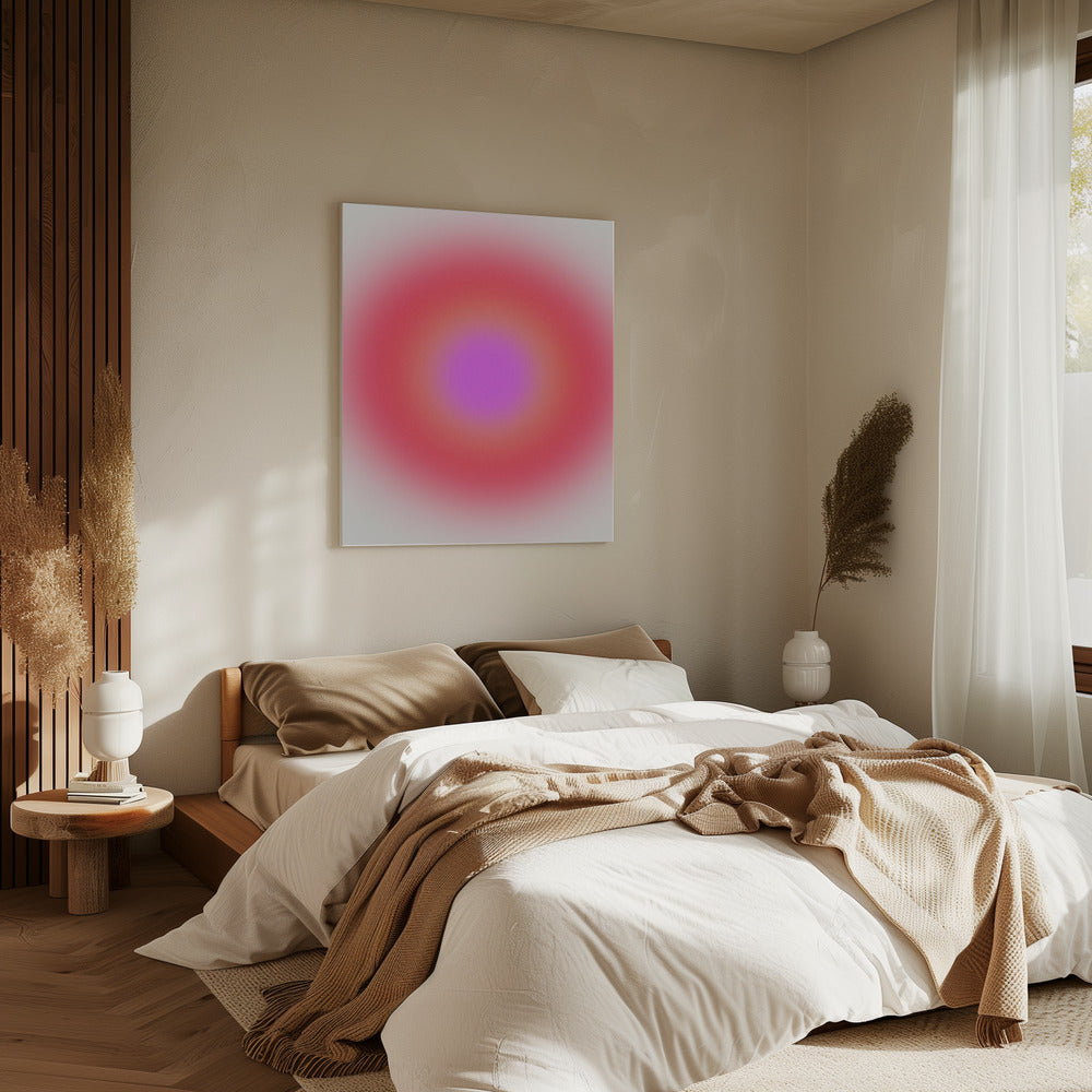Stralende Gloeiende Bol | Canvas