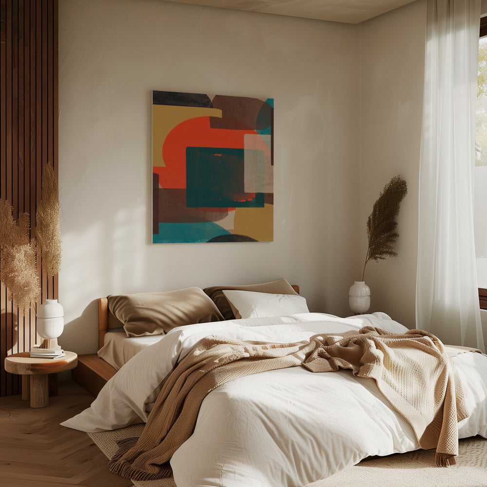Vormen in harmonie | Canvas