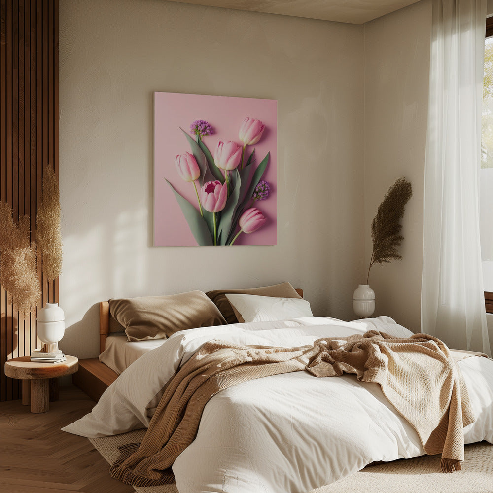 Tulp Droomlandschap | Canvas