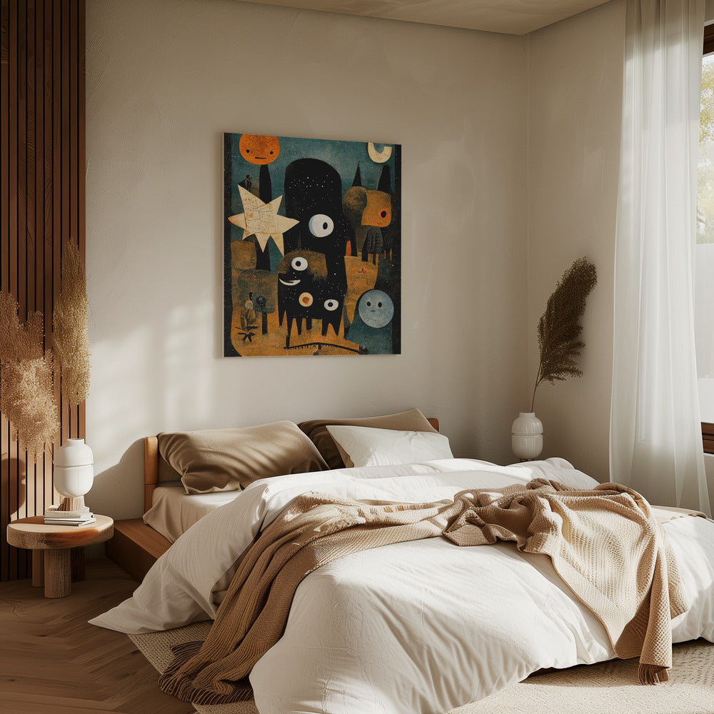 Hemelse wezens | Canvas