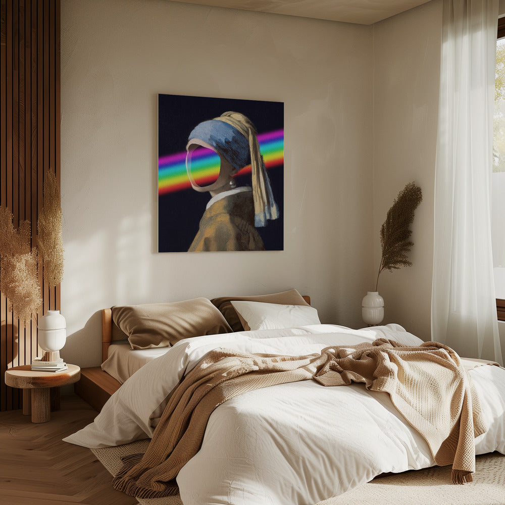 Regenboogportret | Canvas