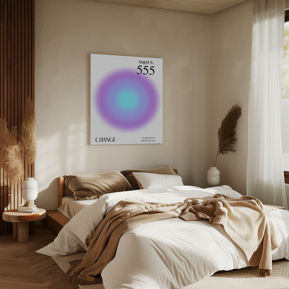 Engel nummer 555 | Canvas